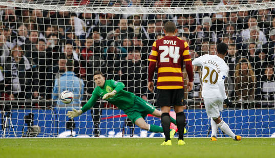 Football - Bradford City v Swansea City - Capital One Cup