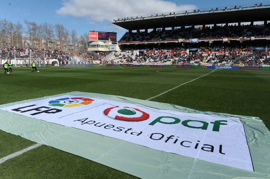 during Rayo Vallecano - Real Valladolid round 25 league