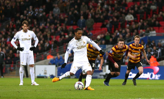 Football - Bradford City v Swansea City - Capital One Cup