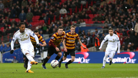 Football - Bradford City v Swansea City - Capital One Cup