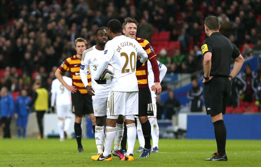Football - Bradford City v Swansea City - Capital One Cup