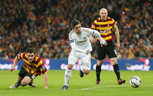 Football - Bradford City v Swansea City - Capital One Cup