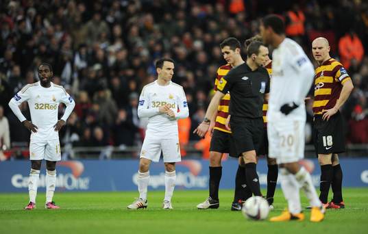 Football - Bradford City v Swansea City - Capital One Cup