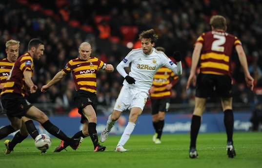 Football - Bradford City v Swansea City - Capital One Cup