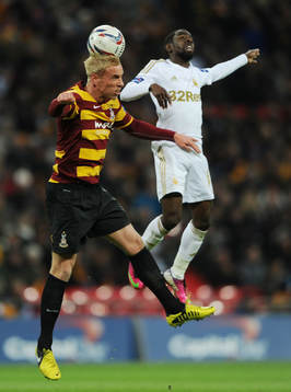 Football - Bradford City v Swansea City - Capital One Cup