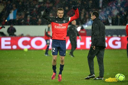 David Beckham - 24.02.2013 - Paris Saint Germain /