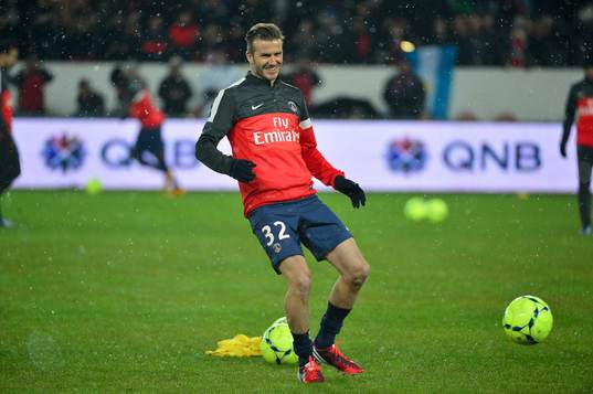 David Beckham - 24.02.2013 - Paris Saint Germain /