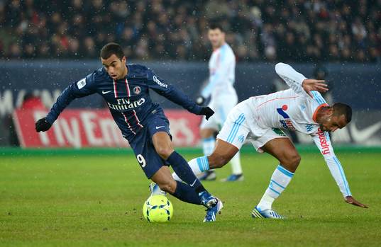 LUCAS MOURA - 24.02.2013 - Paris Saint Germain / Marseille