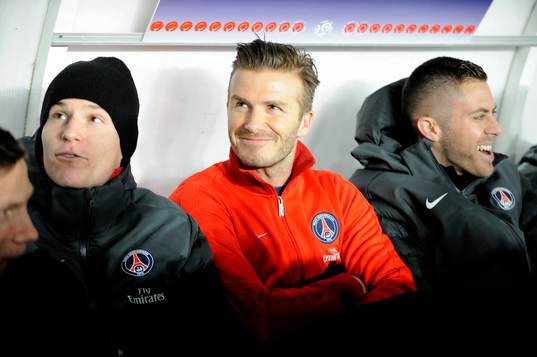 David Beckham - 24.02.2013 - Paris Saint Germain /