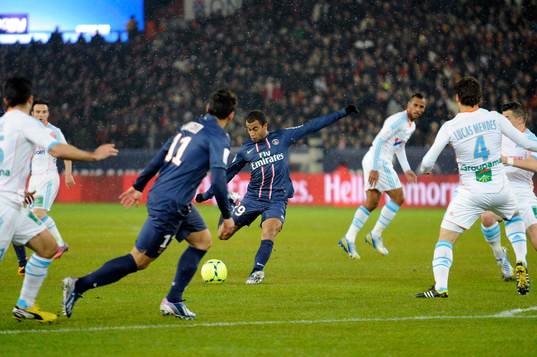 Goal Lucas MOURA - 24.02.2013 - Paris Saint Germain /