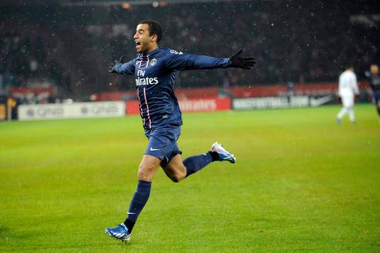 Joie Lucas MOURA - 24.02.2013 - Paris Saint Germain /