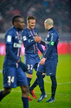 David BECKHAM / Christophe JALLET - 24.02.2013 - Paris