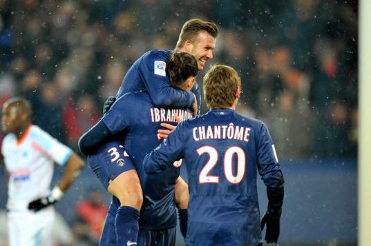 Bläddra bland fler bilder av Fotboll, Fransk Liga, Paris SG v Marseille