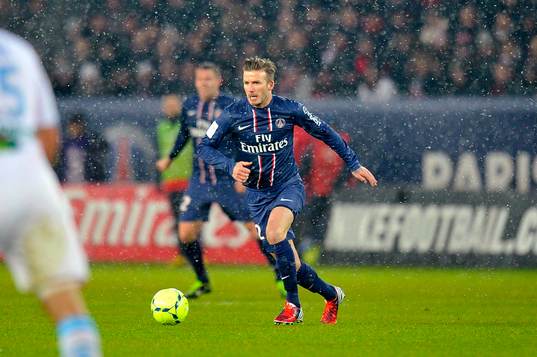 David BECKHAM - 24.02.2013 - Paris Saint Germain /