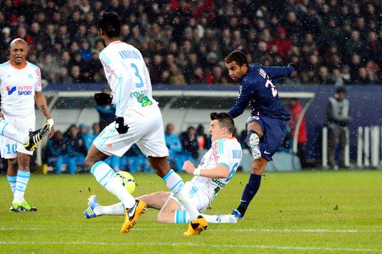 Goal Lucas MOURA - 24.02.2013 - Paris Saint Germain /