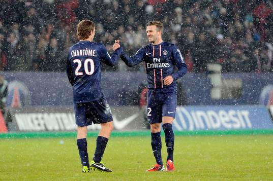 Clement CHANTOME / David BECKHAM - 24.02.2013 - Paris Saint