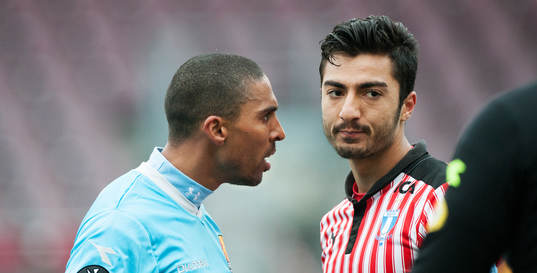 Jiloan Hamad, Malmö och Patrick Mtiliga, Nordsjälland