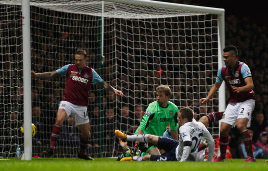 Football - West Ham United v Tottenham Hotspur - Barclays