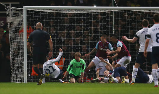 Football - West Ham United v Tottenham Hotspur - Barclays