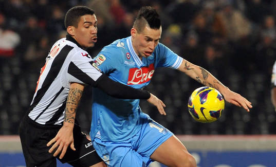 Bläddra bland fler bilder av Fotboll, Serie A, Udinese - Napoli