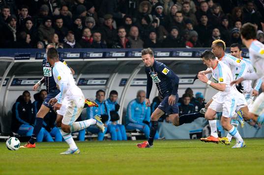 David BECKHAM - 27.02.2013 - Paris Saint Germain /
