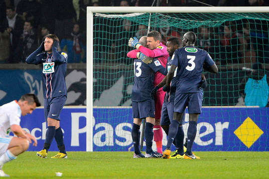 Joie PSG - 27.02.2013 - Paris Saint Germain / Marseille -