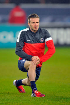 David BECKHAM  - 27.02.2013 - PSG / OM - 8eme de finale -