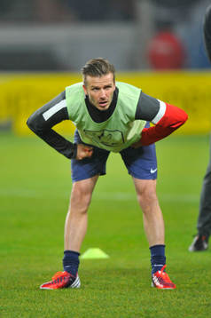 David BECKHAM  - 27.02.2013 - PSG / OM - 8eme de finale -