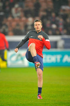 David BECKHAM  - 27.02.2013 - PSG / OM - 8eme de finale -