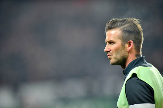 David BECKHAM  - 27.02.2013 - PSG / OM - 8eme de finale -
