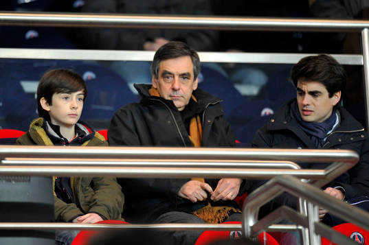 Francois Fillon - 27.02.2013 - PSG / OM - 8eme de finale -