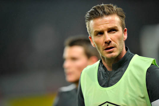 David BECKHAM  - 27.02.2013 - PSG / OM - 8eme de finale -