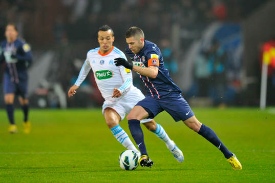 Foued KADIR / Jeremy MENEZ - 27.02.2013 - PSG / OM - 8eme