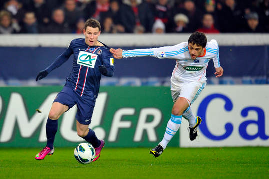 Kevin GAMEIRO / Lucas MENDES - 27.02.2013 - PSG / OM - 8eme