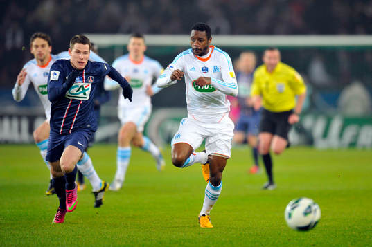 Kevin GAMEIRO / Nicolas NKOULOU - 27.02.2013 - PSG / OM -