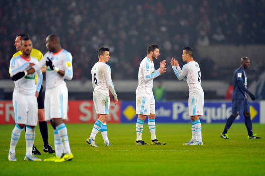 Andre Pierre GIGNAC / Foued KADIR - 27.02.2013 - PSG / OM -