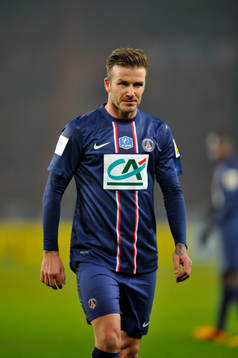 David BECKHAM  - 27.02.2013 - PSG / OM - 8eme de finale -