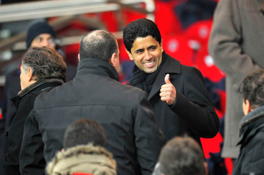 Nasser AL KHELAIFI - 27.02.2013 - PSG / OM - 8eme de finale