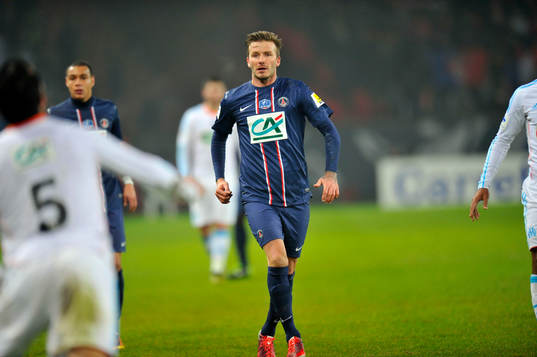 David BECKHAM  - 27.02.2013 - PSG / OM - 8eme de finale -