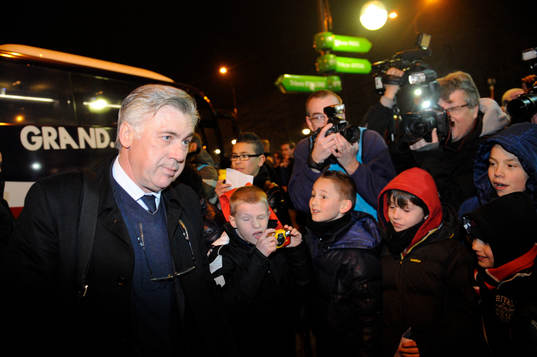 Carlo ANCELOTTI  - 27.02.2013 - PSG / OM - 8eme de finale -