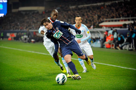 Maxwell SCHERRER / Rod FANNI - 27.02.2013 - PSG / OM - 8eme