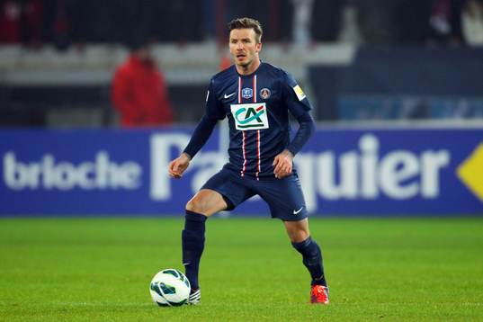 David BECKHAM - 27.02.2013 - PSG / OM - 8eme de finale -