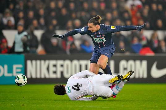 Goal Zlatan IBRAHIMOVIC / Lucas MENDES - 27.02.2013 - Paris