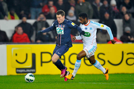 Kevin GAMEIRO / Nicolas NKOULOU - 27.02.2013 - Paris Saint
