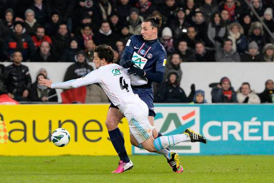 Goal Zlatan IBRAHIMOVIC / Lucas MENDES - 27.02.2013 - Paris