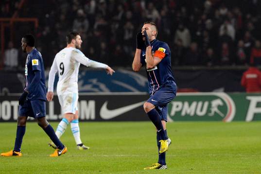 Jeremy MENEZ - 27.02.2013 - Paris Saint Germain / Marseille