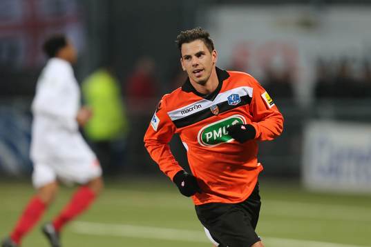 Joie Jeremie ALIADIERE - 27.02.2013 - Lorient / Brest - 1/8