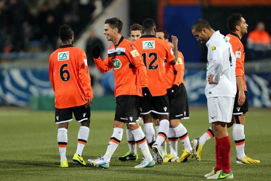 Joie Jeremie ALIADIERE - 27.02.2013 - Lorient / Brest - 1/8