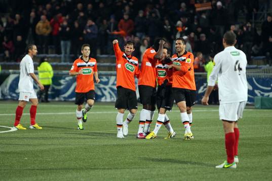 Joie Jeremie ALIADIERE - 27.02.2013 - Lorient / Brest - 1/8