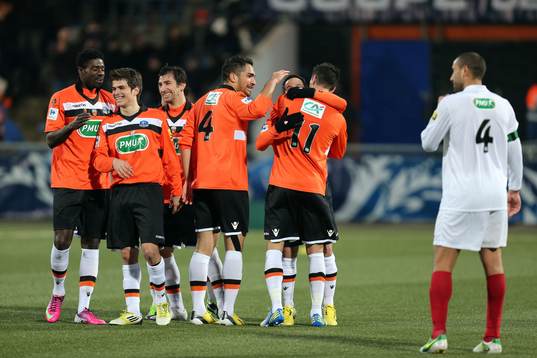 Joie Jeremie ALIADIERE - 27.02.2013 - Lorient / Brest - 1/8